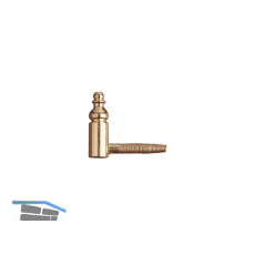 OTLAV Einbohrband Fl�gelteil Typ 190, Band � 13 mm, Stahl vermessingt