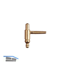 OTLAV Einbohrband Rahmenteil Typ 190, Band � 13 mm, Stahl vermessingt