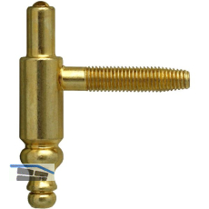 OTLAV Einbohrband Rahmenteil Typ 190, Band � 14 mm, Stahl vermessingt