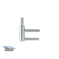 OTLAV Einbohrband Typ 495 3D Exacta,Rahmenteil, Band � 20mm,Stahl verzinkt