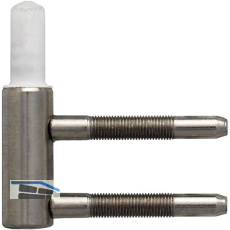 OTLAV Einbohrband Typ 100,Rahmenteil,Band � 15mm,Stahl vernickelt matt