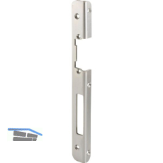 KFV Winkelschlie�blech 15-503E, links, rund, Stahl verzinkt