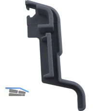 GUTMANN Endkappe KS 550-24 zu Spree 24 OF, 90�,EPDM grau, rechts