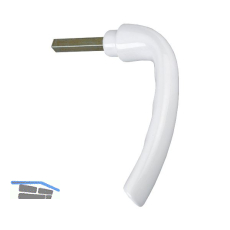 HOPPE Fenstersteckgriff T�KY�, Alu wei�