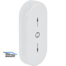 HOPPE Fenster-Griffloch-Verdeckrosette, Aluminium wei�