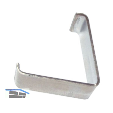 Federklammer f�r Zargen, 25 x 25 x 13 x 1,2 mm, Stahl verzinkt