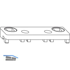 WINKHAUS Schlie�auflauf SA.66 f�r PVC, ALUPLAST/SCH�CO/WYMAR