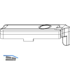 MACO MM T�rschnapper f�r Holz/PVC silber (201168)