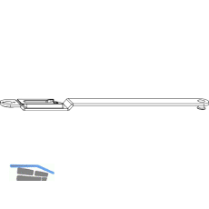 MACO MM Zweitscherenarm, rechts, L=231,5 mm (203766)