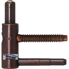 OTLAV Einbohrband Typ 495 3D Exacta,Rahmenteil, Band � 16mm,Stahl br�niert