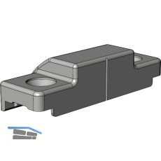 WINKHAUS Zwangsverriegelung ZV-RT.452/13 Rahmenteil, BR�GMANN/VEKA