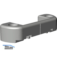 WINKHAUS Zwangsverriegelung ZV-RT.26/9/13.RC Rahmenteil, TROCAL 88+