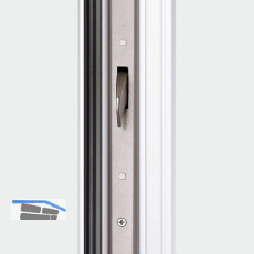 WINKHAUS Mehrfachverriegelungschloss STV-F1669/55 88/8,5 M3 RS MC, silber,rechts