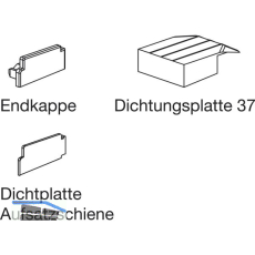 GU Timberstep 164 Zubeh�r-Beutel A zu Aufsatzschiene P1634, TS 68 mm, Schema A/C