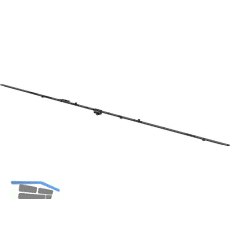 WINKHAUS Getriebe konstant GAK.2000-2.DFE, DM 15,5 mm, FFH 1750-2000 mm, silber