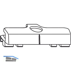 WINKHAUS Schlie�blech SBA.K.162 Standard f�r PVC, GEALAN 3000, 6000-9000