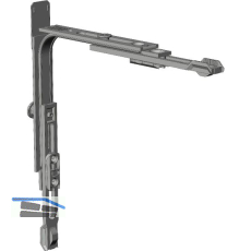 WINKHAUS Eckumlenkung E1.A f�r Schr�gfenster, 1 Schlie�zapfen, silber