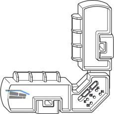 WINKHAUS Bohrlehre LE.B.FL.K.20-13 f�r Fl�gellager FL.K/FL.KB, �20/13V