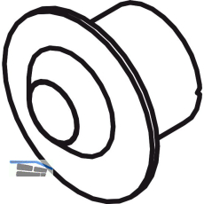 WINKHAUS Schnapperbolzen BO.BH-BK.E, Montage auf Getriebeschiene, silber