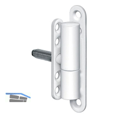 Universalband f.Fenster u.T�ren SCH27-15,Rolle � 15mm,Stahl kunststoffbesch.wei�