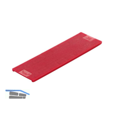 ROTO Verglasungsklotz GL-SV 100 x 46 x 3, aus Kunststoff rot