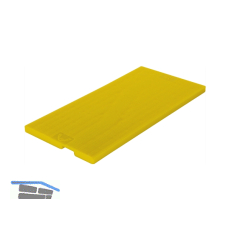 ROTO Verglasungsklotz GL-IB 100 x 48 x 4 aus Kunststoff gelb