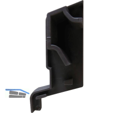 GUTMANN Endkappe KS 570 zu Spree-D 24 OF, 15-20�, EPDM braun, links