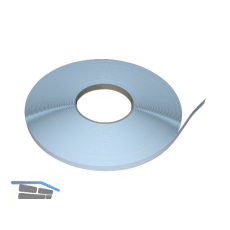 Flachleiste auf Rolle mit Lippe 60mm selbstklebend, wei�