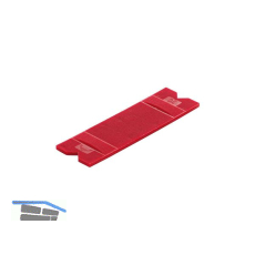 ROTO Bremskl�tze 100 x 30 x 3 aus Kunststoff rot