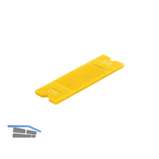 ROTO Bremskl�tze 100 x 30 x 4 aus Kunststoff gelb