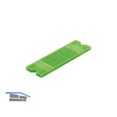 ROTO Bremskl�tze 100 x 30 x 5 aus Kunststoff gr�n