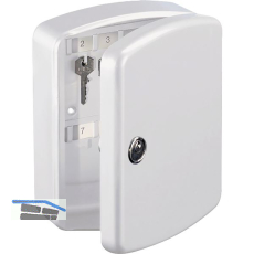 BURG-W�CHTER Schl�sselschrank Key Box, mit 35 Haken, Stahlwei�