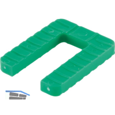 ROTO Euroklick Distanzplatte 40 x 30 x 5 gr�n