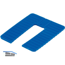 ROTO Euroklick Distanzplatte 65 x 52.5 x 2 blau