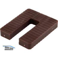 ROTO Euroklick Distanzplatte 65 x 52.5 x 10 braun