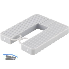 ROTO Euroklick Distanzplatte mit Sperrhaken 40 x 30 x 8 grau