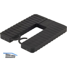 ROTO Euroklick Distanzplatte mit Sperrhaken 65 x 52.5 x 6 schwarz