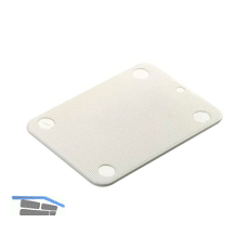 ROTO Unterlegplatte 40 x 60 x 1.5 aus Kunststoff wei�