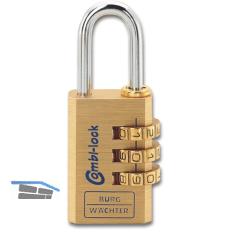 BURG-W�CHTER Vorhangschloss Combi Lock 80/20 SB-1