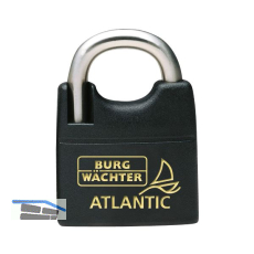 BURG-W�CHTER Vorhangschloss Atlantic hoher B�gel, 50 mm, verschiedensperrend SB