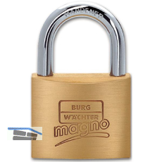 BURG-W�CHTER Vorhangschloss 400 E Magno gleichsperrend, Sperre KA1, Breite 50 mm