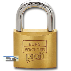 BURG-W�CHTER Vorhangschloss 116 Profi, verschiedensperrend, Breite 40 mm