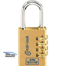 BURG-W�CHTER Vorhangschloss Combi Lock 80/40 Burg SB-1