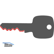 Mehrpreis f�r Fr�sen nach Nummer BURG