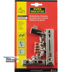 BURG-W�CHTER T�rkette TK 75 Luxus, Stahl vernickelt