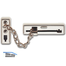 BURG-W�CHTER T�rkette TK 64, Stahl vernickelt