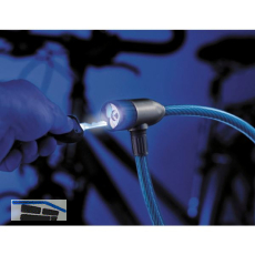 BURG-W�CHTER Seilschloss 340 L mit Licht SB, L�nge 650 mm