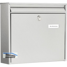 BURG Aufh�ngebriefkasten BORKUM - Edelstahl rostfrei