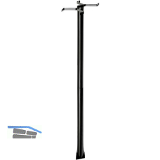 BURG St�tzpfosten zu U.S. MAILBOX, H�he 1500 mm, Stahl verzinkt schwarz