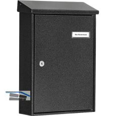 BURG Aufh�ngebriefkasten LETTER - Stahl verzinkt eisenf�rbig